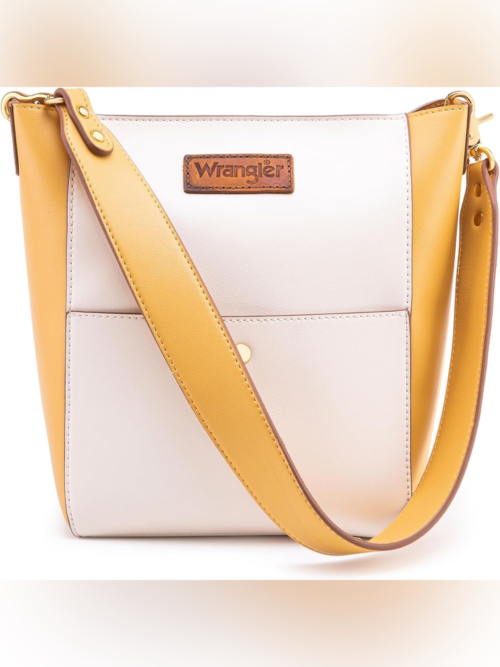 🌸Wrangler Crossbody Bag with Wide Straps/Cosmetic Bag with Guitar Strap-2 Bags